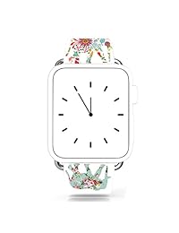 correa de piel 42 mm., Apple reloj de piel genuino de reemplazo iWatch de diseño de la bandera, n 8