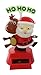 Christmas Solar Powered Dancing Decorations | Set of 3: Christmas Tree, Santa with his Reindeer and a Snowman, all in their own plastic Bubble Packages