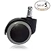 Office Chair Caster Wheel Replacement Universal Standard Size 11mm Stem Diameter X 22mm Stem Length (7/16