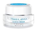 Vitamin K, Arnica & DCX Eye Cream - Best Anti Aging Intensive Eye Treatment System - Made from Naturally Derived Powerful Ingredients That Targets Under Eye Bags, Crows Feet, Dark Circle & Puffiness - Dramatically Revives Eye Area For Younger Looking Eyes
