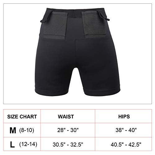 Kosibate Short Gun Holster for Women Concealed Carry with Two Pistol