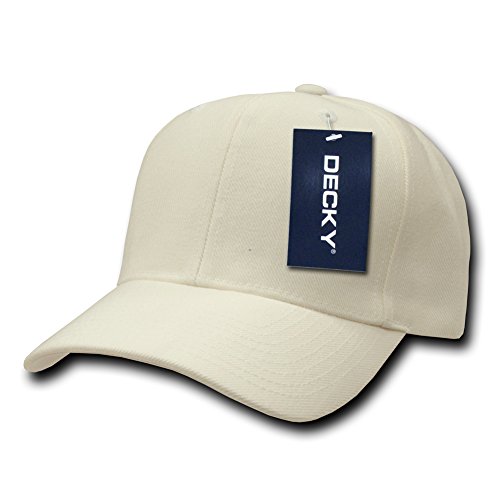 DECKY Deluxe Baseball Cap, Ivory