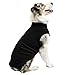 Gooby - Stretch Fleece Vest, Pullover Fleece Vest Jacket Sweater for Dogs, Black, 4X-Large