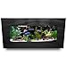 Aussie Aquariums AA-Skyline-BBLACK 2.0 Wall Mounted Aquarium, Brushed Blackthumb 1