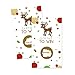 Festive Reindeer Scratch-Off Game: 28 Pack Christmas Party Favors for Adults & Holiday Fun