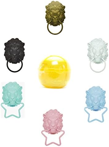 Mini Lion Door Knocker Smartphone Tablet Ring Holder Stand Blind Box Mini Mystery Japanese Gashapon Capsule Toy ( 1 Random Ring Stand)