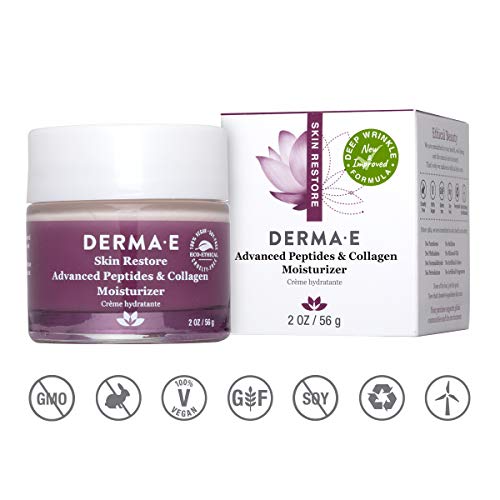DERMA E Advanced Peptides and Collagen Moisturizer – Double Action Collagen Face Cream with Peptide Complex – Intense… - Image 4