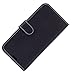 BlackBerry Motion Leather Case,Yiakeng Fashion Shock Absorbing Dual Layer Full-Body Protective Phone Cases Cover Shell for BlackBerry Motion(Krypton) (Black)