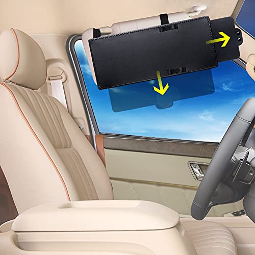 Spurtar Sun Visor Extender (2 Pack) Visor Extension Shade with