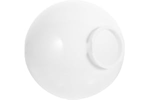 Gatuida Light Fixture Covers 10 Inch Acrylic Spherical Lampshade Replacement for Outdoor Use on Lamp Posts