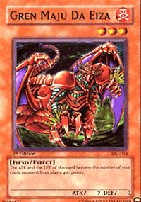 Yu-Gi-Oh! - Gren Maju Da Eiza (IOC-024) - Invasion of Chaos - 1st Edition - Common
