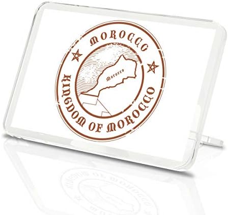 Destination Vinyl Magnets Kingdom of Morocco Classic Fridge Magnet - Moroccan Map Africa 4251
