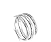 Open Spiral Thumb Unique Ring New .925 Sterling Silver Band Size 10