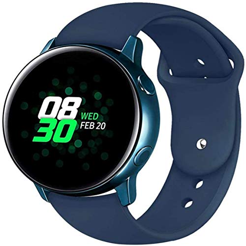 Blue Silicone Bands for Samsung Galaxy Watch Active Bahrain Ubuy