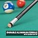 EastPoint Sports Composite Billiard Pool Cue - 58 Inch - Features Premium Fiberglass Material, Graphite Reinforcement, Micro-Fiber Grip (Color May Vary)