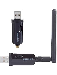 Basics   WiFi 11 N adaptador USB, Negro, 300 Mbps
