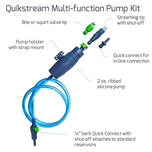 Mazama Water Pressure Kit for Any Hydration Bladder Quikstream Multi