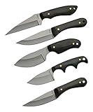 SZCO Supplies 5Pc Skinning Knife Set