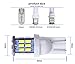 Aucan Super Bright 194 921 168 2825 W5W T10 Wedge 30-SMD 3014 Chipsets LED Replacement Bulbs for 12V Car Interior Dome Map Door Courtesy Trunk License Plate Lights Xenon White (pack of 10)