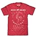 Sriracha Hot Chili Sauce Logo Red Soft Touch Tee-medium Red Heather