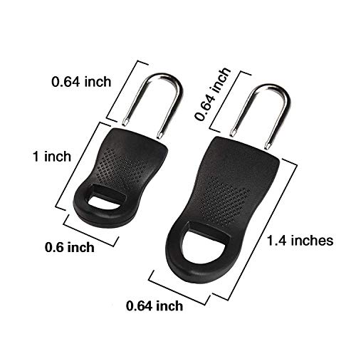Home Life Zip Fixer - 16 Replacement Zipper Tags - Fix Your Favourite Coat or Suitcase - Thumbnail 7