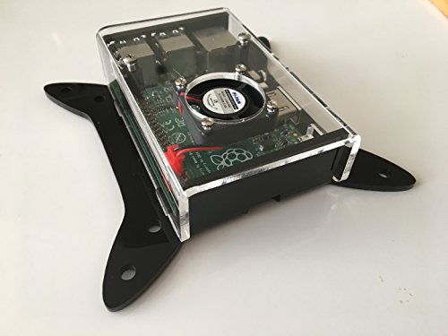 VESA Mount Case for Raspberry Pi 3, 2 & B+ with Fan