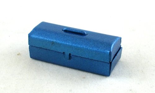 Dollhouse Miniature 1:12 Scale Blue Tool BOX #G8131