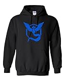 Pokemon Go Gym Team Mystic Blue Youth Boys Girls Hoodie Sweatshirt