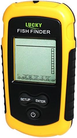 FF1108-1 Portable Fish Finder Depth Sonar Sounder Alarm Waterproof Fishfinder 100M 328Feet sonar fish sonar