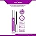 Eyelash Growth Enhancer & Brow Serum for Long, Thick Lashes and Eyebrows. Clinically Tested, Natural Ingredients, Vegan, Cruelty-Free, Hypoallergenic, Sulfate-Free, Perfume-Free, Organic & Gluten-Free
