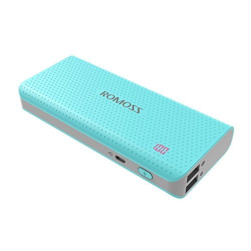 Romoss sense 4 10400mah power bank, 2-port external bat…