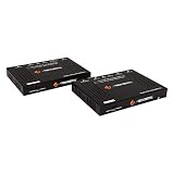 J-Tech Digital HDBaseT 4K@60HZ HDMI Extender 4K@60HZ 4:4:4, HDMI 2.0 Over Single Cable CAT5e/6A up to 230ft (1080P) 131ft(4K) Supports HDMI 2.0 18Gbps, HDR, HDCP 2.2, RS232, Bi-Directional IR