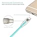 XCENTZ Lightning Cable MFi Certified iPhone Cable Premium Double Nylon Braided Fast Charging Cable for iPhone X/XS/XS Max/XR / 8 Plus / 7/7 Plus / 6s / 6s Plus/iPad/iPod, Blue, 6'