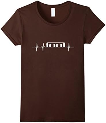 Women's W- Heartbeat Tool T-Shirt Medium Brown