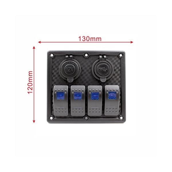 Purishion-Rocker-Switch-Panel-with-Dual-USB-Power-Socket-12V-24V-for-Car-Marine-Boat-Trailer