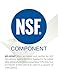 Waterdrop MSWF Refrigerator Water Filter Reduce Chloramine for CA, FL and Washington, NSF 42 Certified, Reduces Chloramine, Chlorine, Replacement for GE® MSWF, 101820A, 101821B (Package May Vary)