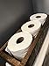 Cotton & Grain Nice Butt Bathroom Decor Box Toilet Paper Holder Farmhouse Rustic