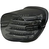 Custom Dynamics ProBEAM Squareback LED Smoke Taillight without Window For Harley Davidson