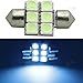 Partsam Interior LED Package Kit + License Plate Lights Replacement for Hyundai Veloster 2012+ Ice Blue, Pack of 8