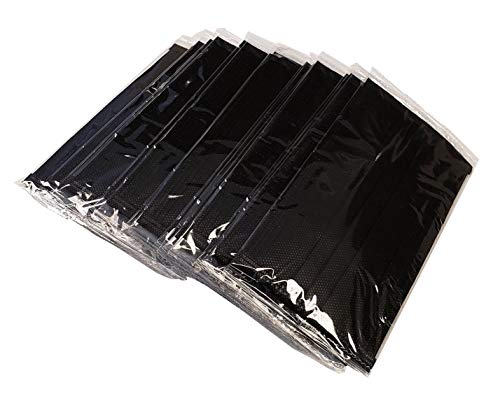 Venom Steel Carbon Filter Dust Mask, Black Face Mask Protects From Dirt, Dust & Pollen, Individually Wrapped, 50 Count