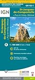 Image de St-Jacques du Puy en Velay- Moissac 1:100K IGN (French Edition)