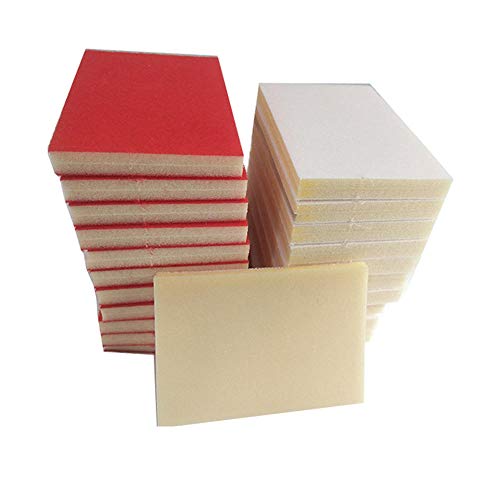 Refaxi Wet Dry Polishing Sanding Sponge Sandpaper Block Pad Mixed Assorted Grit (random 1800-2000 granularity)
