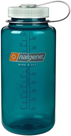 New Nalgene Silo Tritan Wide Mouth Water Bottle 32 Oz Trout Green 2178-2040