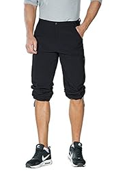 Nonwe Men's Quick Dry Hiking Jogger Pants Black