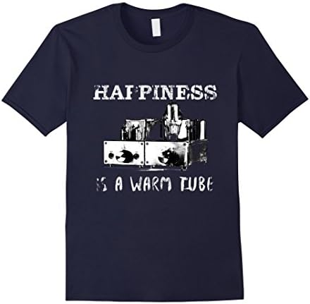 Men's Vacuum Tube Audiophile Headphones Amp Hi-Fi  T-shirt 3XL Navy