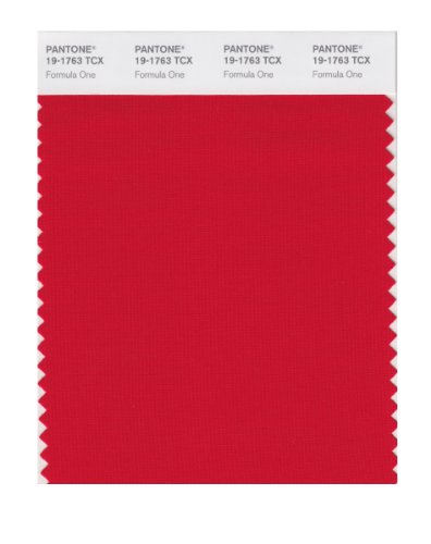 PANTONE SMART 19-1763X Color Swatch Card, Formula One