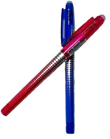 M&amp;G iErase Friction &amp; Heat Erasable New Pink and Crystal Blue Duo Pack