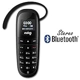 inDigi A2DP Stereo Bluetooth Headset Mini Phone w/ Dialer Keypad 0.66