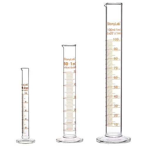 StonyLab Combo Pack Borosilicate Glass