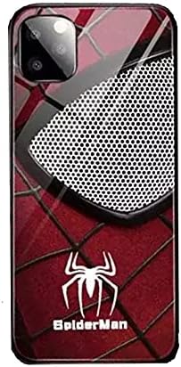 Amazon Co Jp 光る Iphone 11 ケース スパイダーマン 強化ガラスケース Marvel マーベル スマホケース 携帯ケース ハードケース App通知 メール 着信 カラフル光 全面保護 指紋防止 ワイヤレス充電対応 Iphone 11 スパイダーマン 家電 カメラ